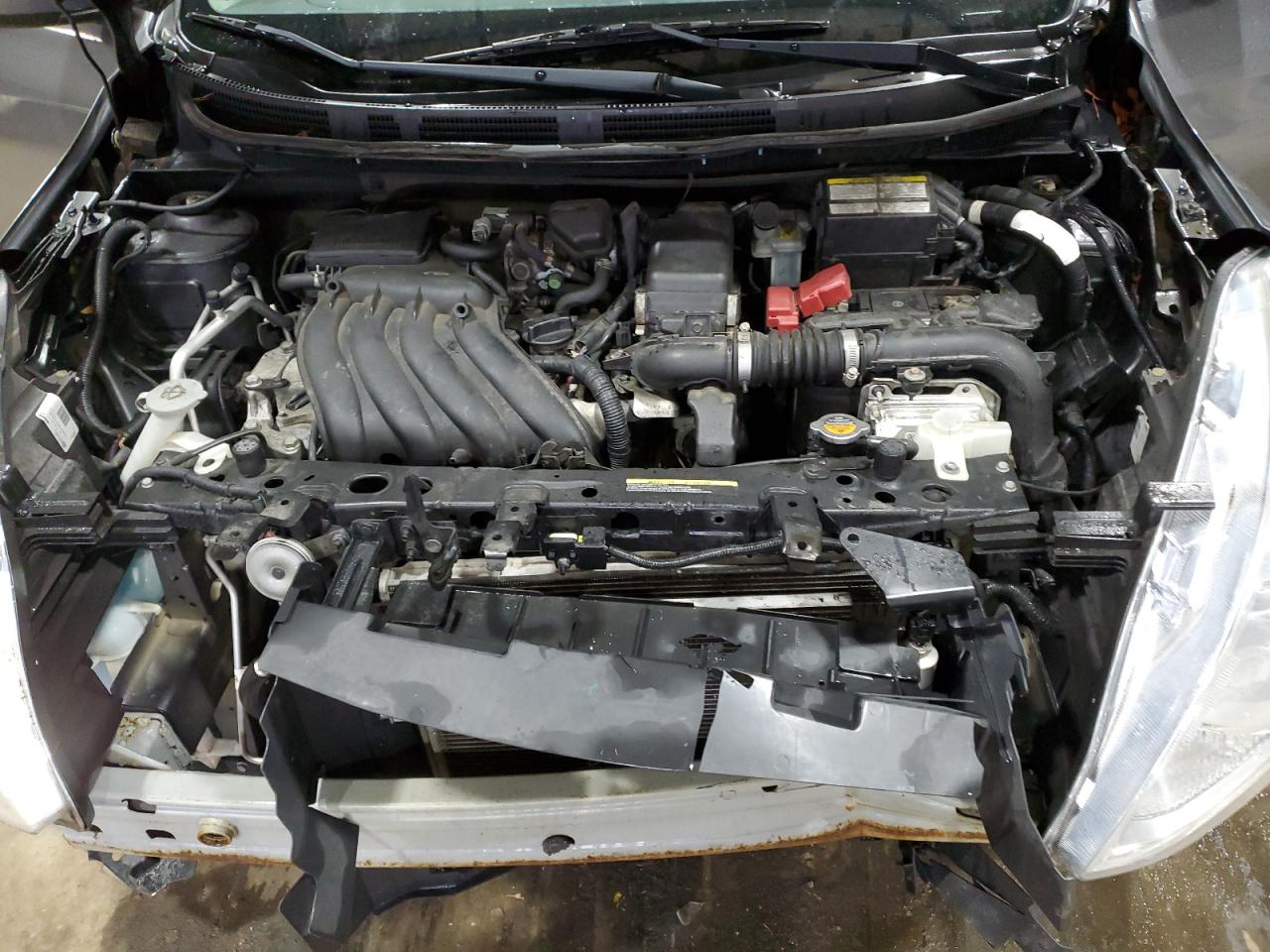 2017 Nissan Versa VIN 3N1CN7APXHL847452 Copart auction photo, front end damage thumbnail 12