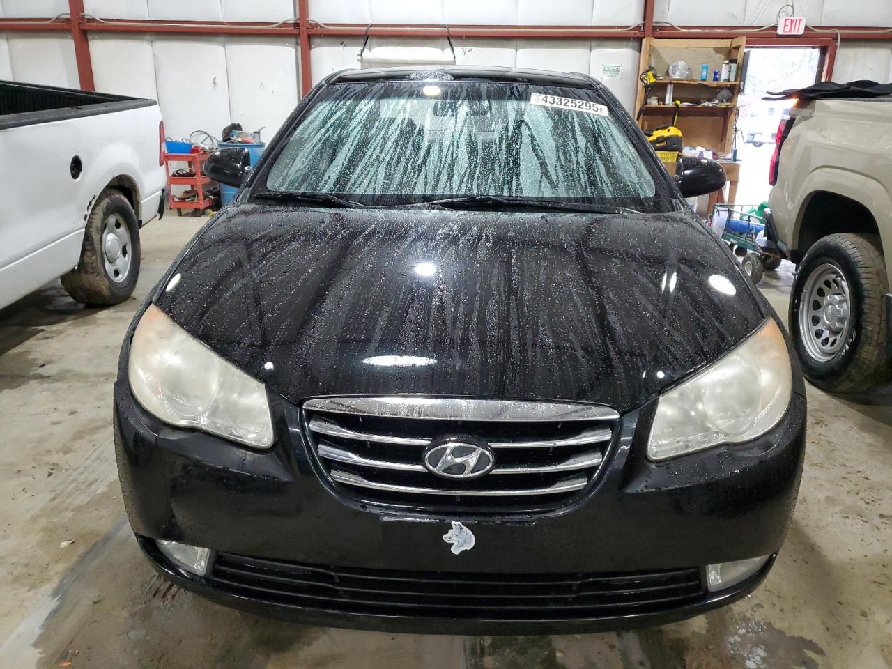 2010 Hyundai Elantra VIN KMHDU4AD1AU868366 Copart auction photo, front end damage thumbnail 5