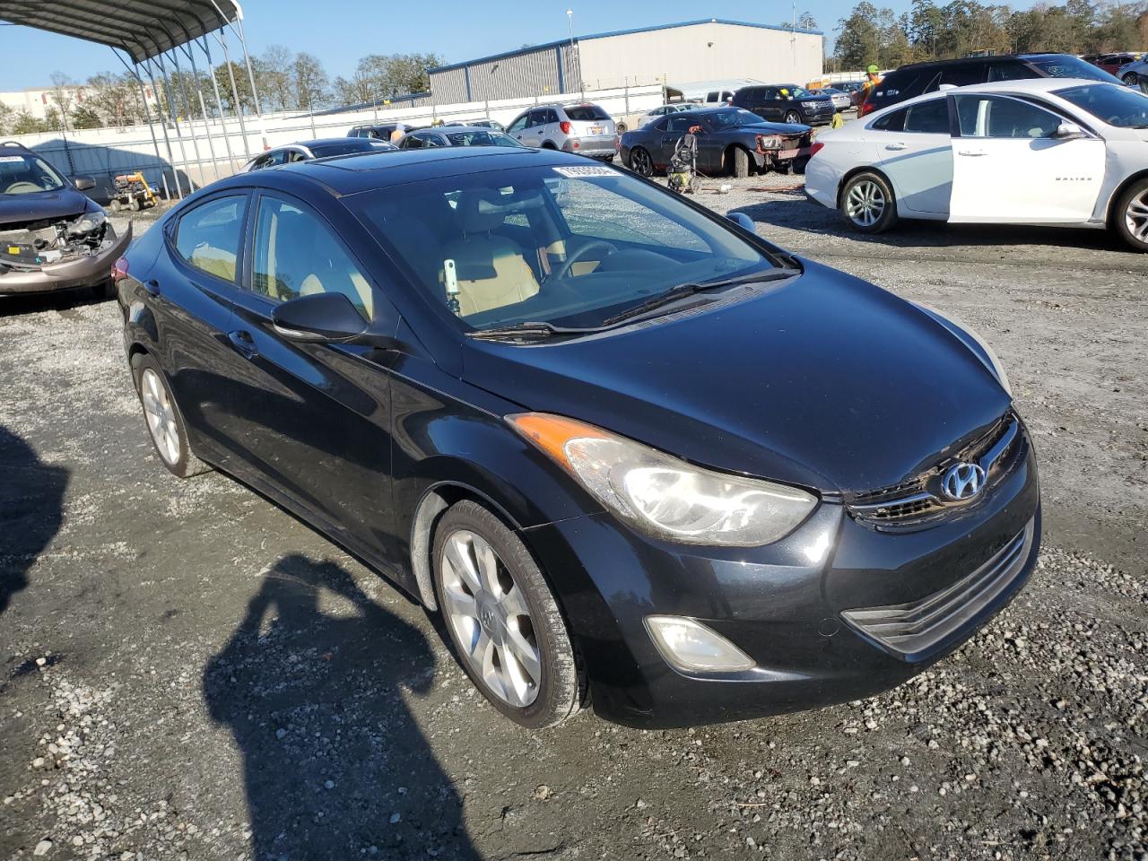 2012 Hyundai Elantra VIN 5NPDH4AE0CH082590 Copart auction photo, water/flood damage thumbnail 5