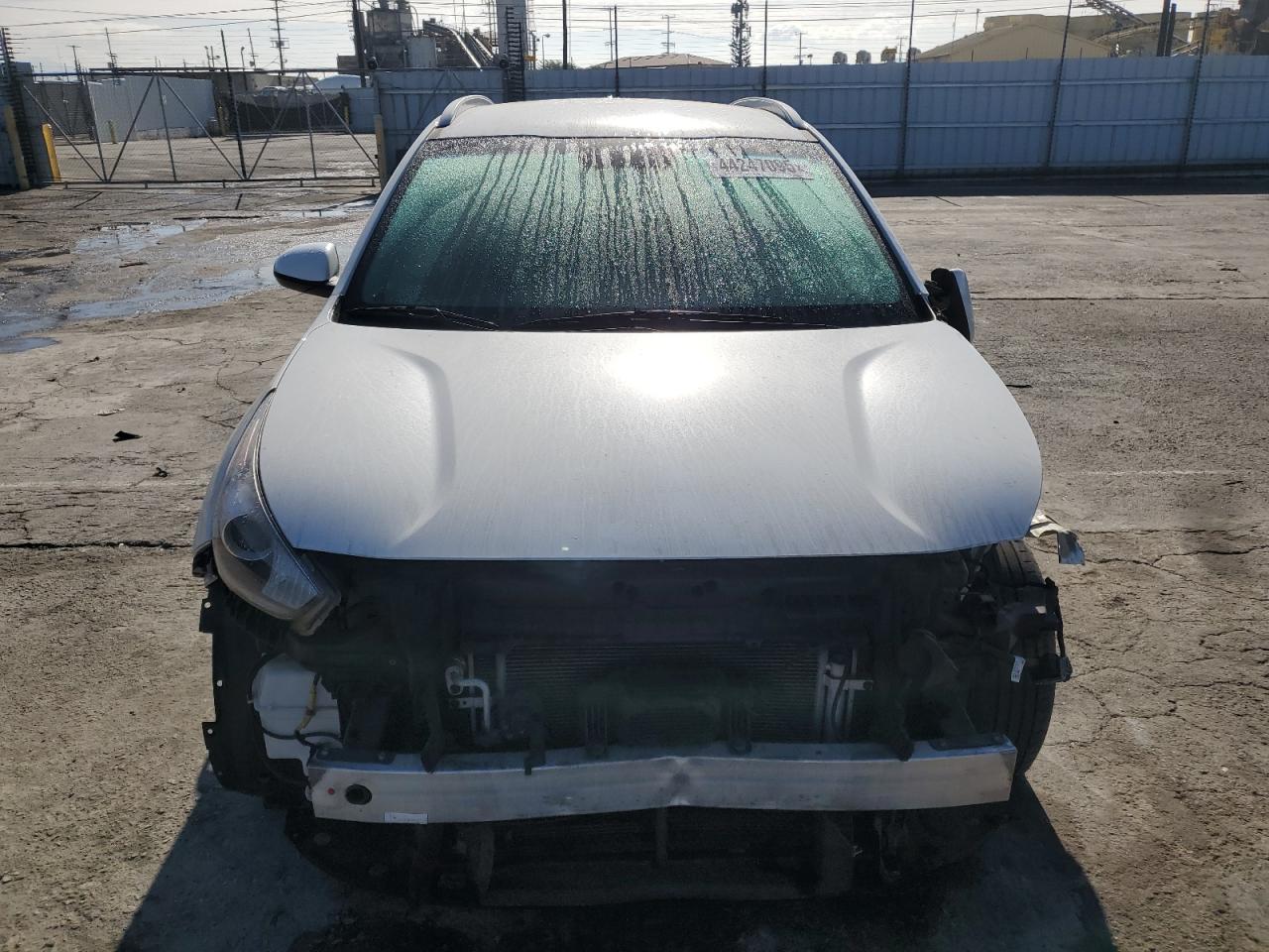 2019 KIA Niro VIN KNDCB3LC9K5349145 Copart auction photo, front end / side damage thumbnail 5