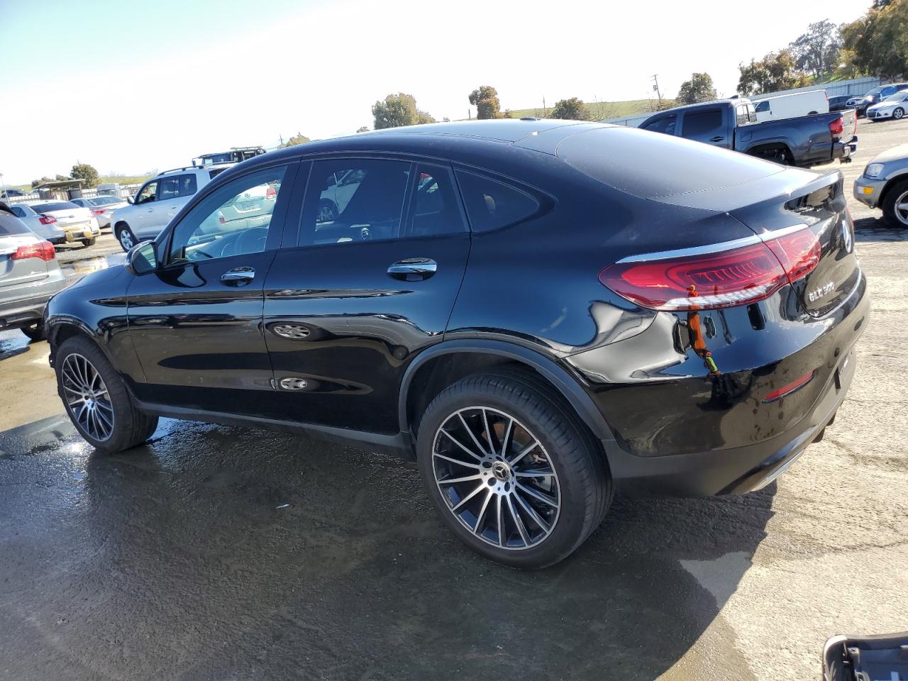 2020 Mercedes-Benz GLC VIN W1N0J8EB2LF865648 Copart auction photo, front end damage thumbnail 2