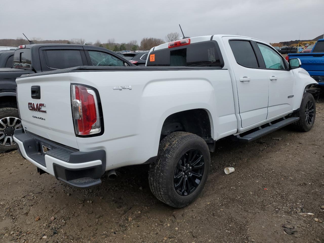 2022 GMC Canyon VIN 1GTG6CEN9N1154601 Copart auction photo, front end / side damage thumbnail 3