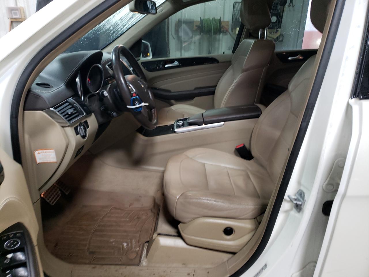 2015 Mercedes-Benz M-klasse VIN 4JGDA5GB0FA535623 Copart auction photo, front end damage thumbnail 7