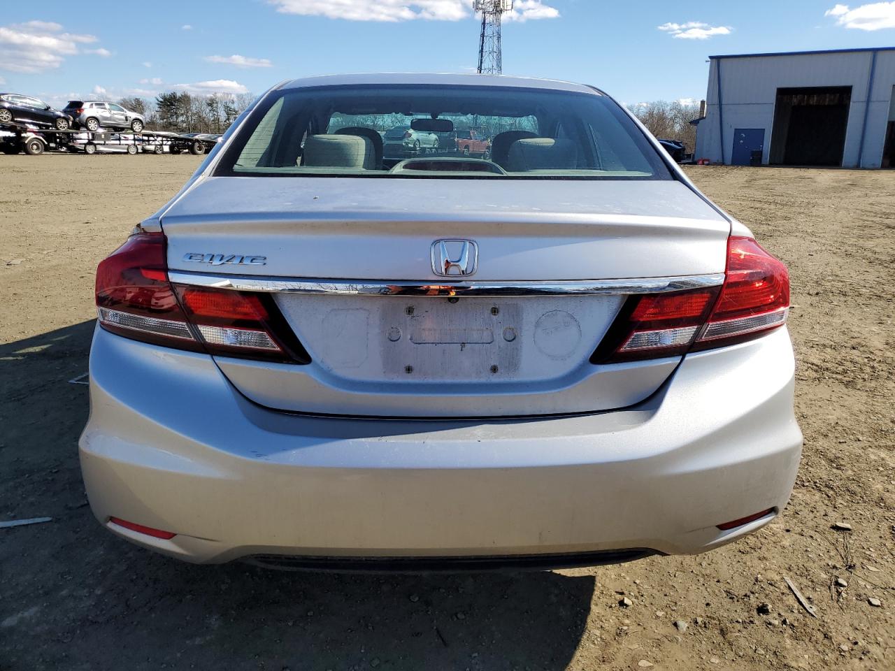 2013 Honda Civic VIN 19XFB2F51DE235216 Copart auction photo, front end damage thumbnail 6