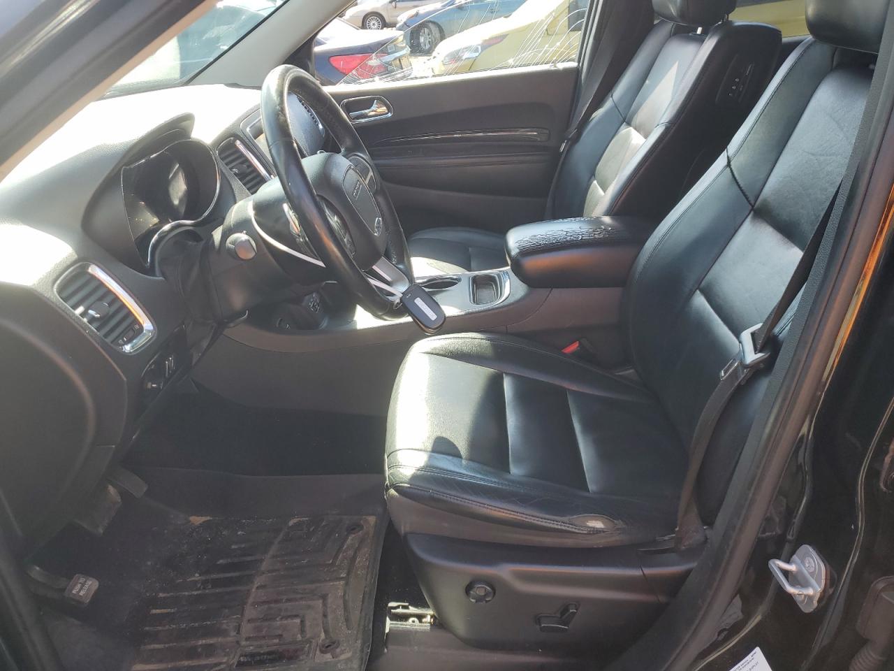 2014 Dodge Durango VIN 1C4RDJDG9EC360835 Copart auction photo, side / front end damage thumbnail 7