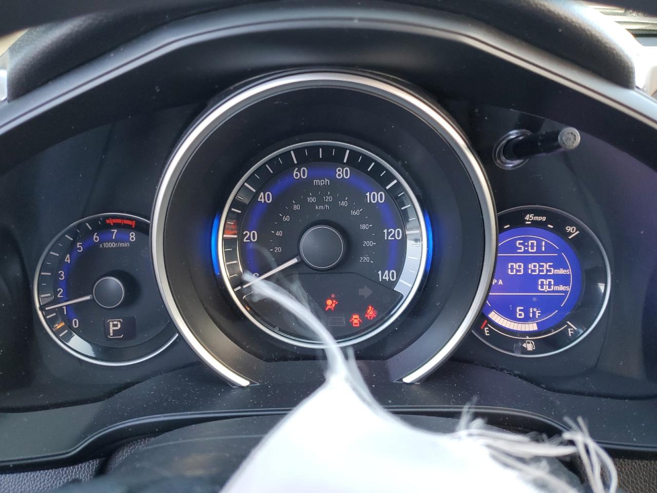 2015 Honda Fit VIN 3HGGK5H83FM740438 Copart auction photo, front end damage thumbnail 9