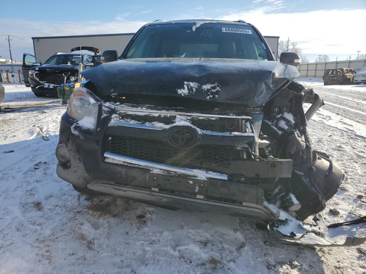2012 Toyota RAV 4 VIN 2T3DK4DV7CW087758 Copart auction photo, front end damage thumbnail 5