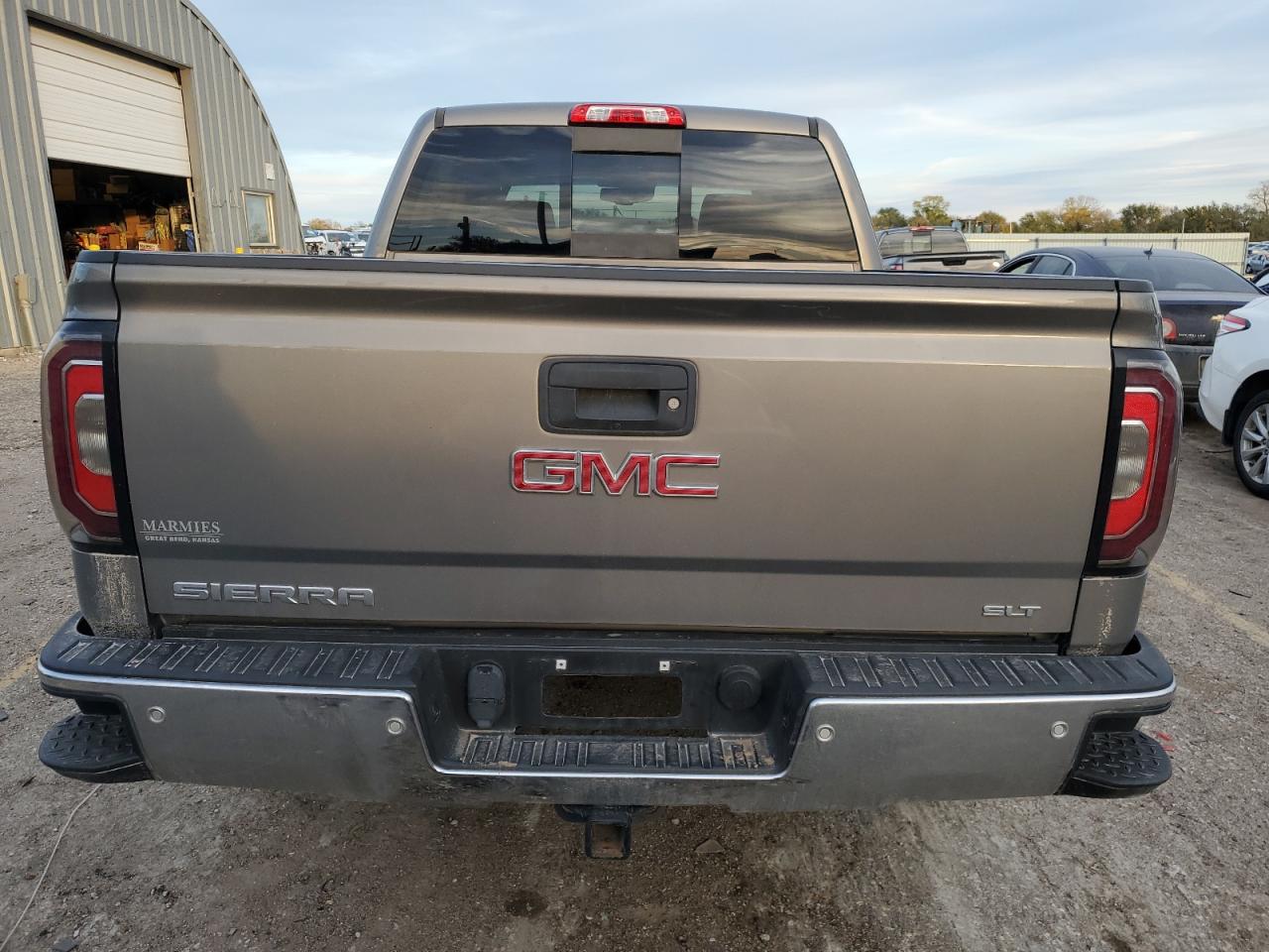 2017 GMC Sierra VIN 3GTU2NEC6HG256341 Copart auction photo, all over / hail damage thumbnail 6