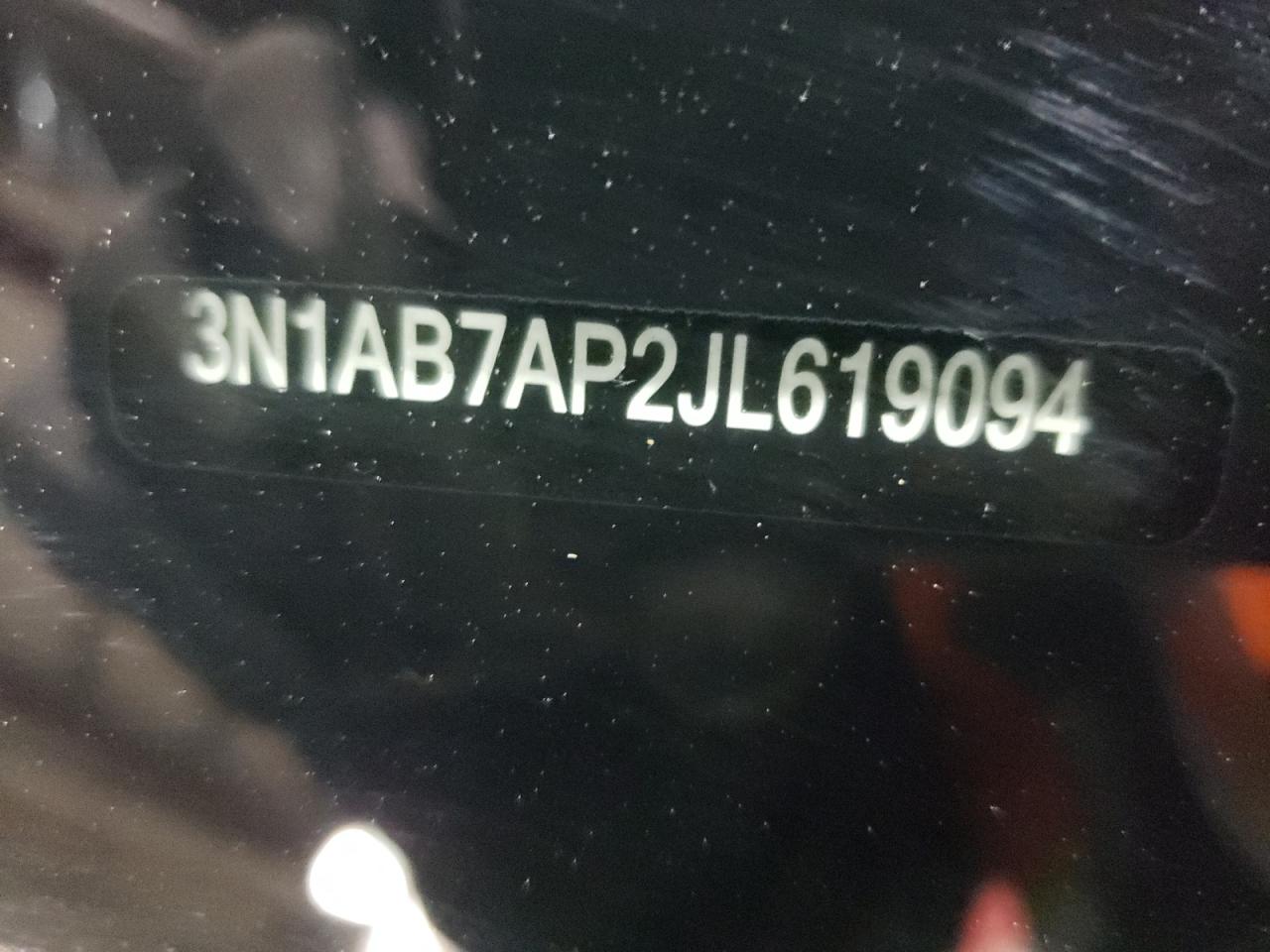 2018 Nissan Sentra VIN 3N1AB7AP2JL619094 Copart auction photo, side damage thumbnail 12