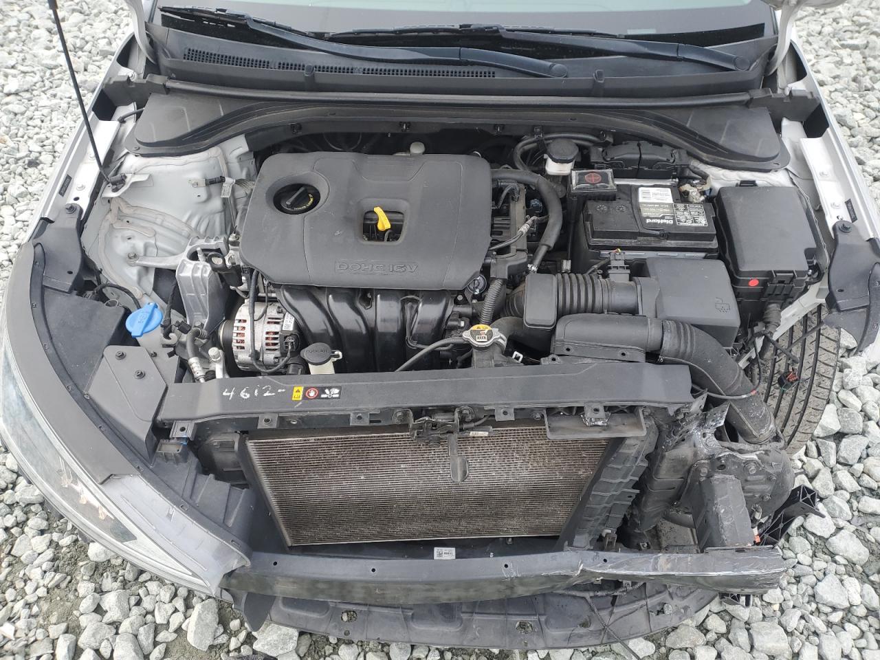 2020 Hyundai Elantra VIN 5NPD84LF5LH512412 Copart auction photo, front end / vandalism damage thumbnail 13
