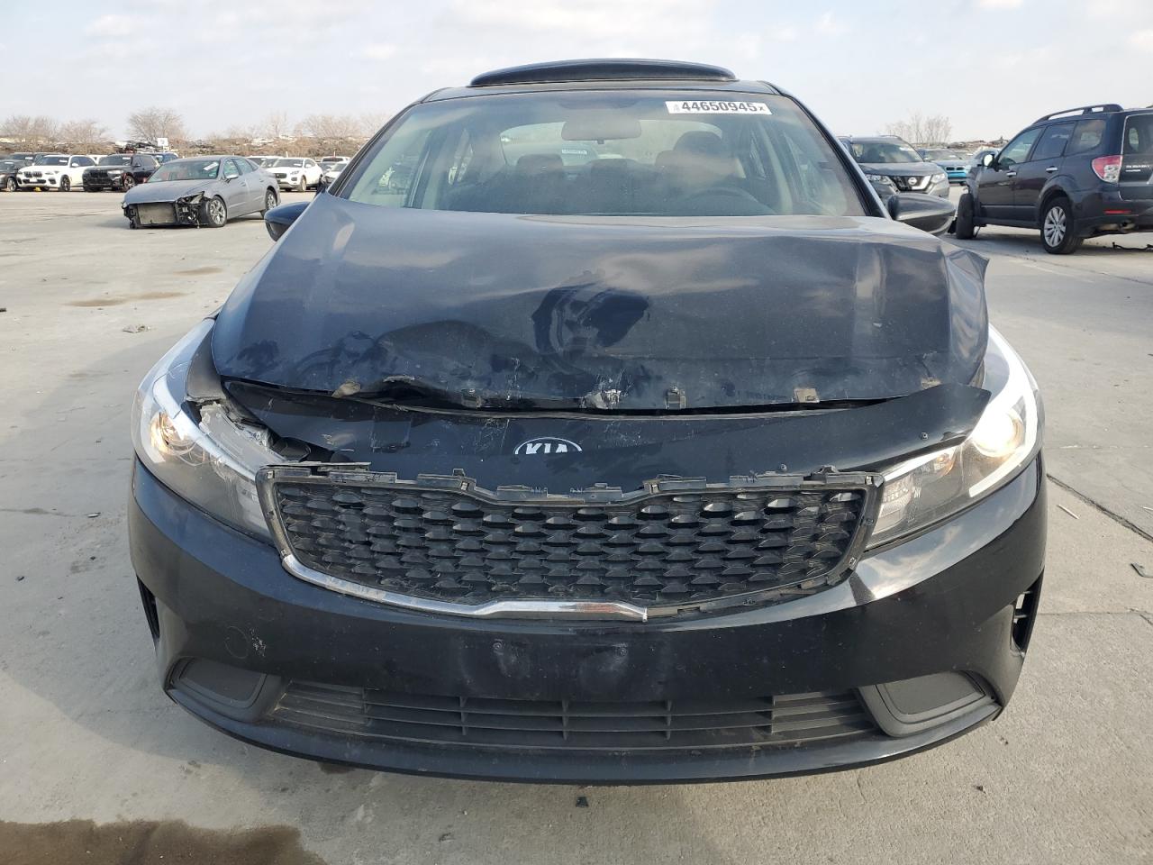 2017 KIA Forte VIN 3KPFK4A71HE086493 Copart auction photo, front end damage thumbnail 5