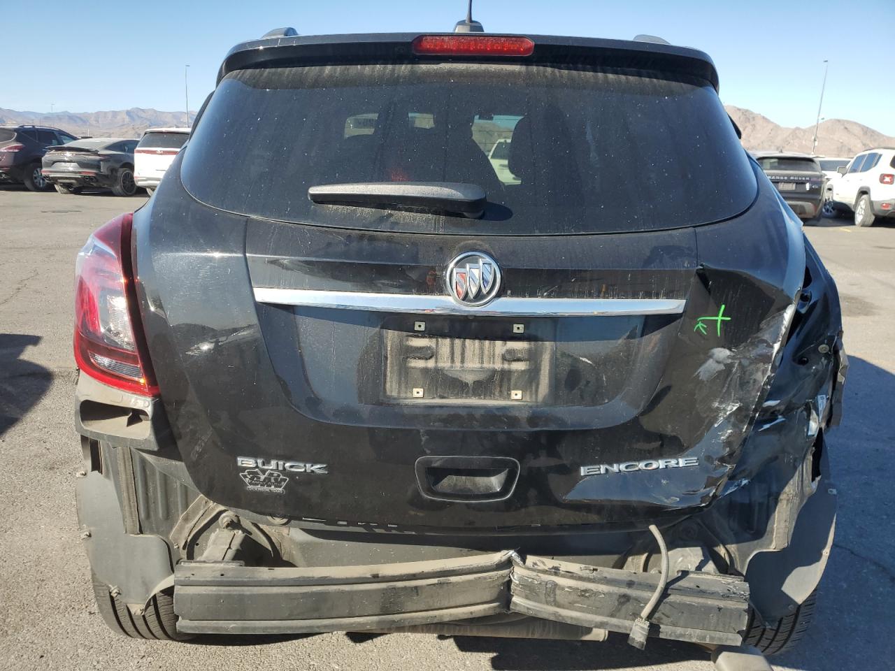 2017 Buick Encore VIN KL4CJASB6HB076881 Copart auction photo, front end damage thumbnail 6