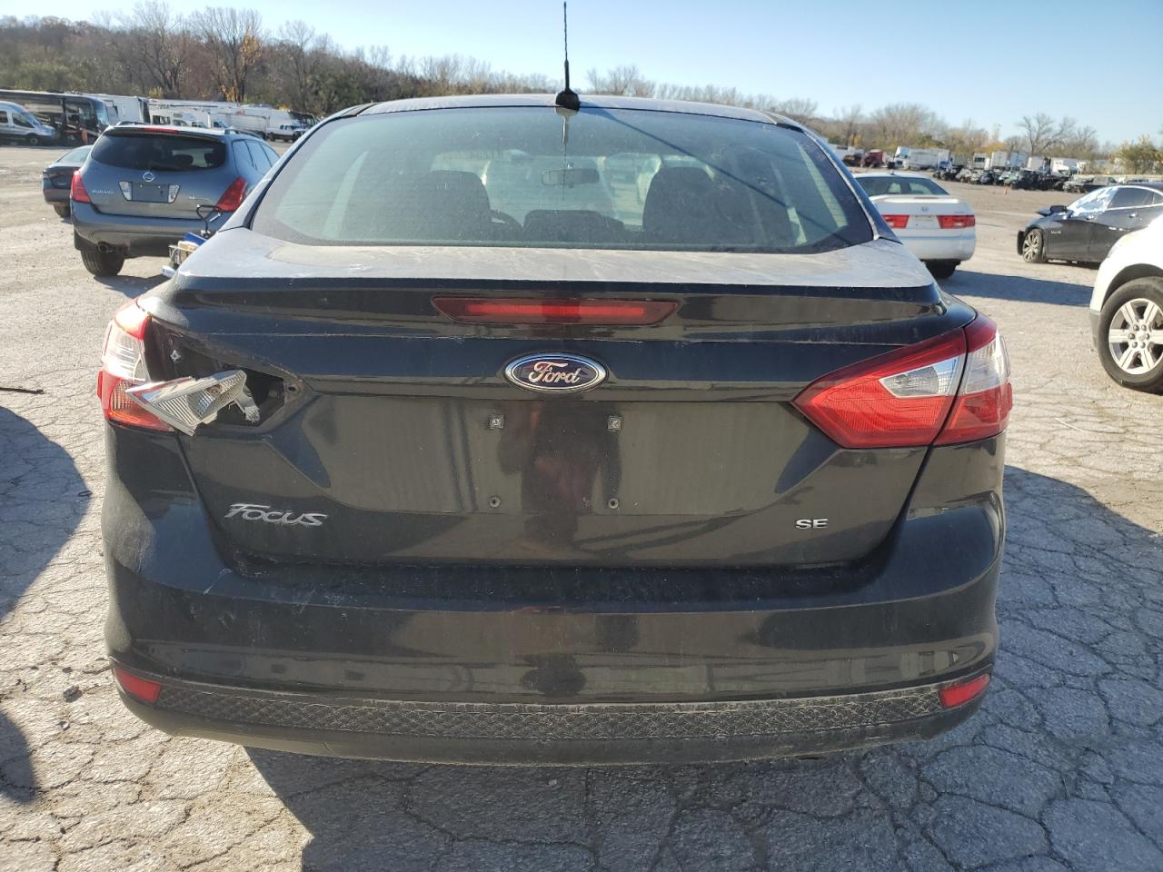 2014 Ford Focus VIN 1FADP3F21EL350661 Copart auction photo, front end damage thumbnail 6