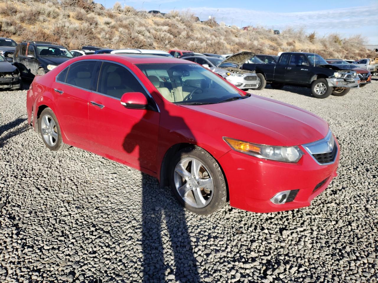 2013 Acura TSX VIN JH4CU2F69DC003460 Copart auction photo, rear end damage thumbnail 4