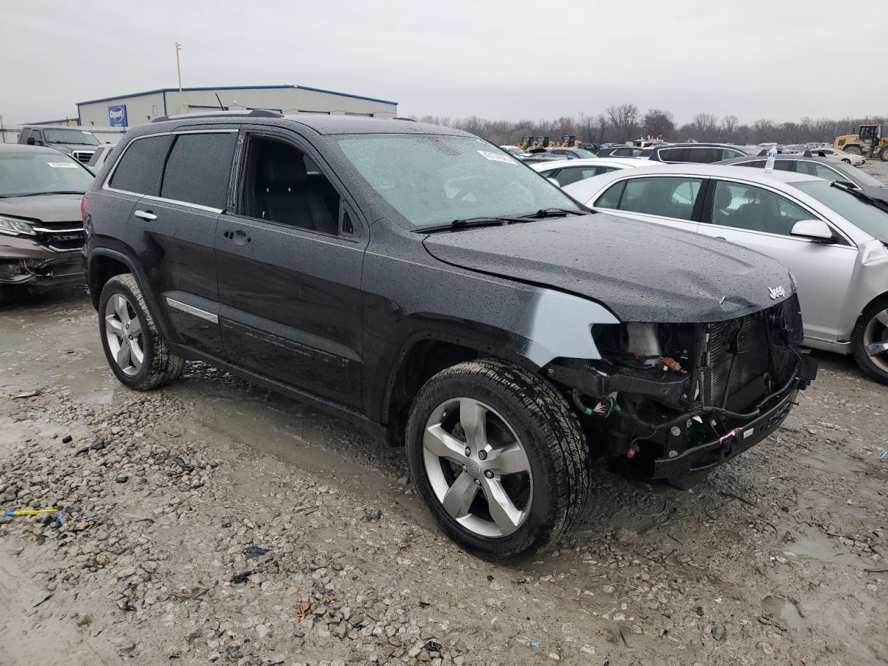 2013 Jeep Grand Cherokee VIN 1C4RJFBG7DC639191 Copart auction photo, front end damage thumbnail 4