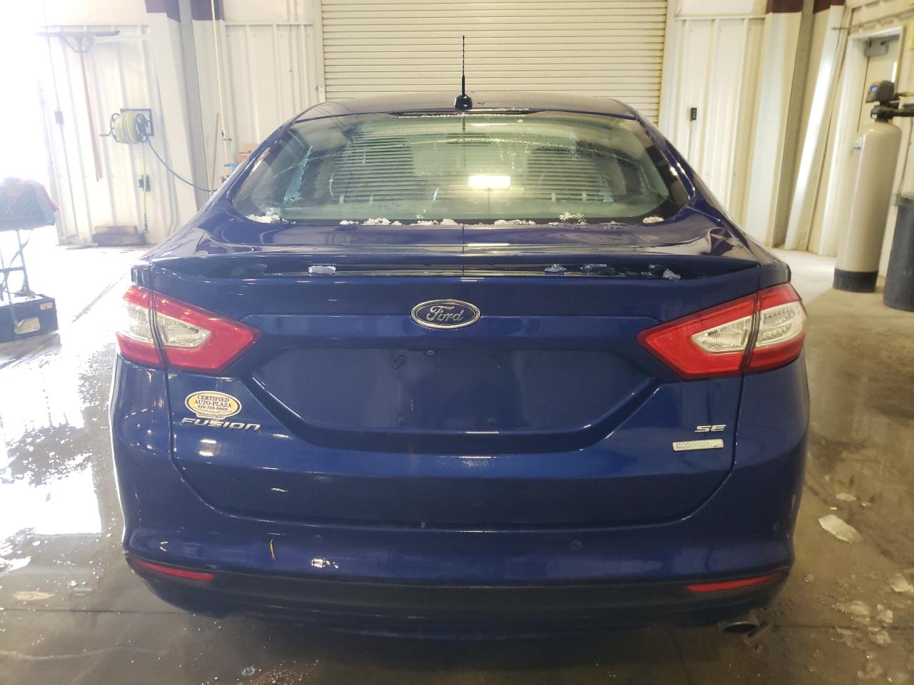 2016 Ford Fusion VIN 1FA6P0HD1G5125797 Copart auction photo, front end / side damage thumbnail 6