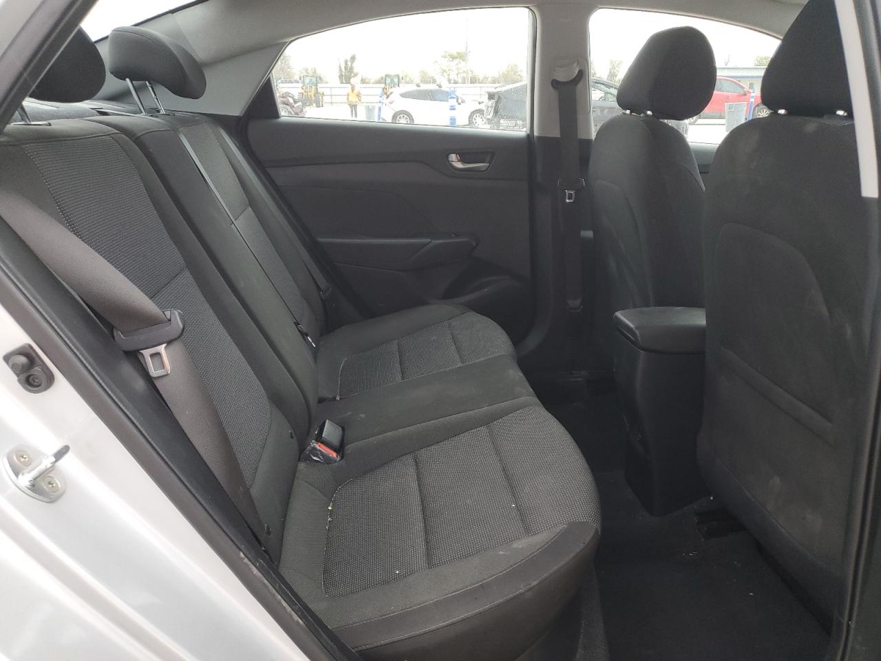 2021 Hyundai Accent VIN 3KPC24A67ME135247 Copart auction photo, front end / side damage thumbnail 10