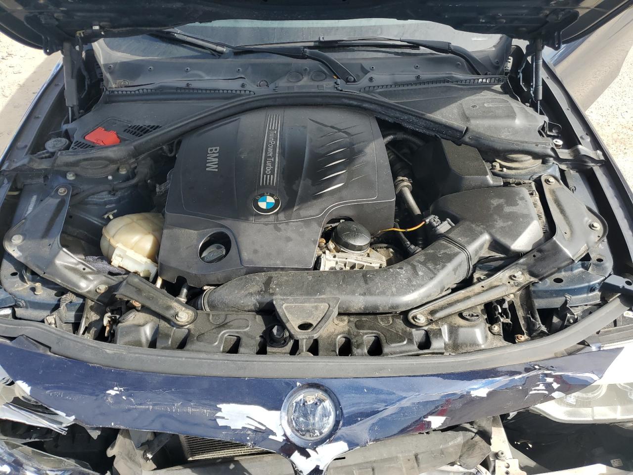 2015 BMW 4er VIN WBA3T7C5XFPW79549 Copart auction photo, front end damage thumbnail 12