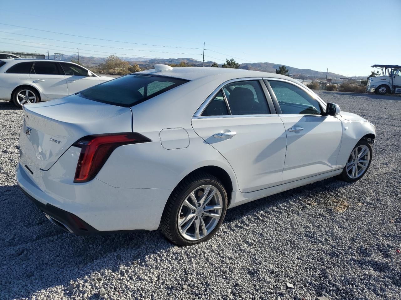 2021 Cadillac CT4 VIN 1G6DK5RK8M0143302 Copart auction photo, front end damage thumbnail 3