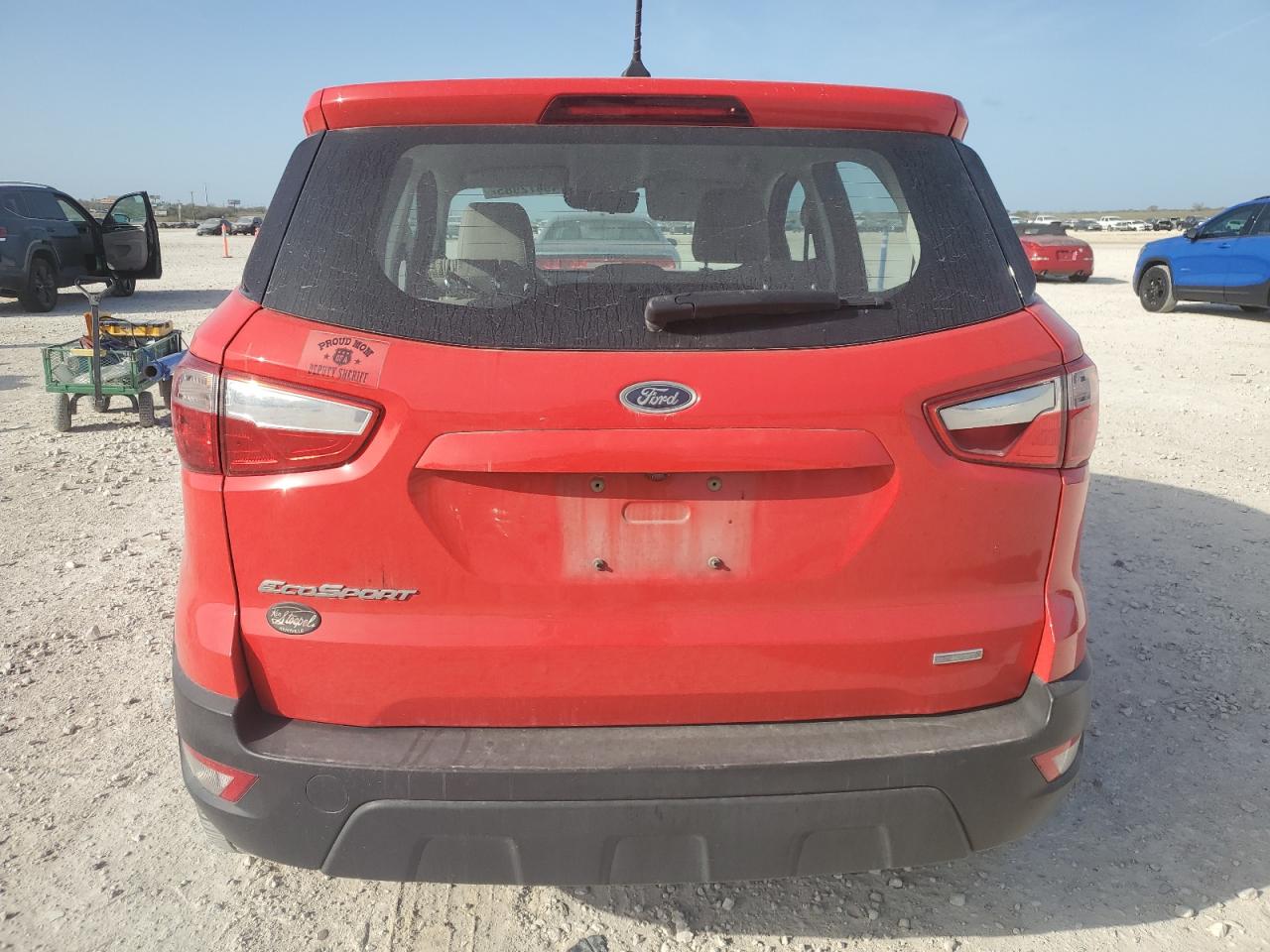 2018 Ford EcoSport VIN MAJ3P1RE0JC221097 Copart auction photo, front end damage thumbnail 6