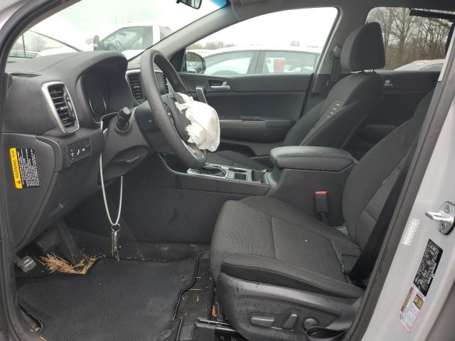 2021 KIA Sportage VIN KNDPMCACXM7895250 Copart auction photo, front end damage thumbnail 7