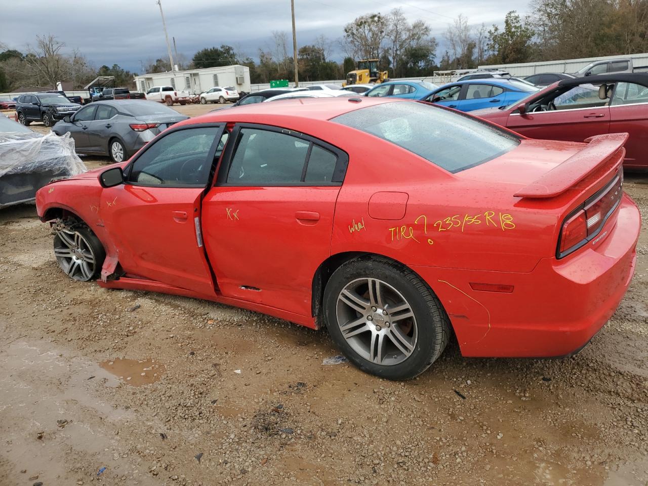 2014 Dodge Charger VIN 2C3CDXCT8EH338415 Copart auction photo, front end / minor dent/scratches damage thumbnail 2