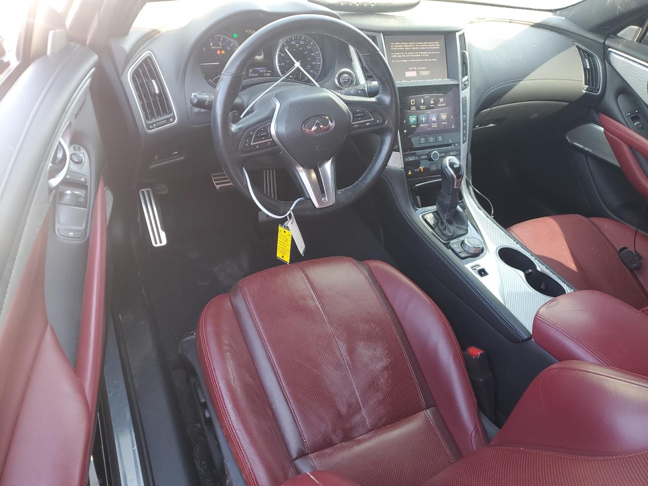 2018 Infiniti Q60 VIN JN1EV7EK1JM340152 Copart auction photo, front end damage thumbnail 8