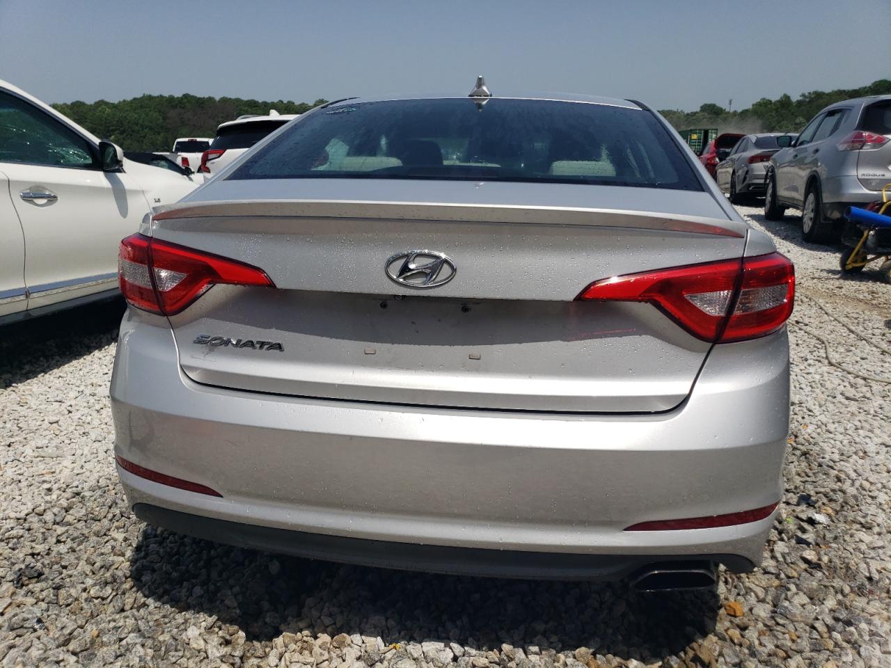 2016 Hyundai Sonata VIN 5NPE24AF8GH387758 Copart auction photo, front end / undercarriage damage thumbnail 6