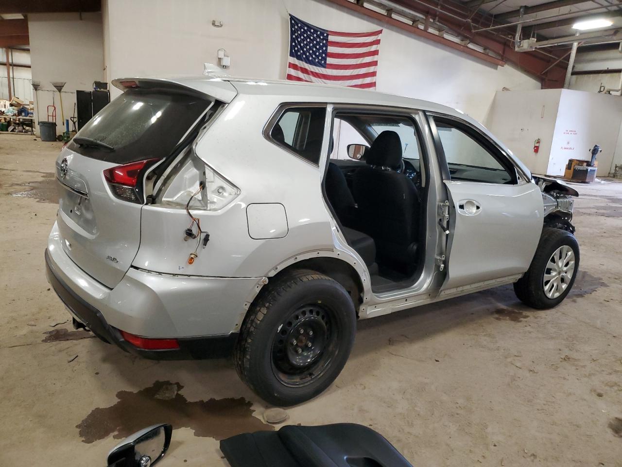 2017 Nissan Rogue VIN KNMAT2MV7HP542275 Copart auction photo, all over damage thumbnail 3