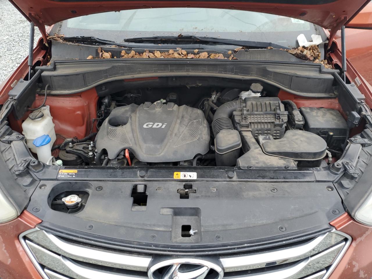 2015 Hyundai Santa Fe VIN 5XYZT3LB7FG280807 Copart auction photo, vandalism damage thumbnail 12