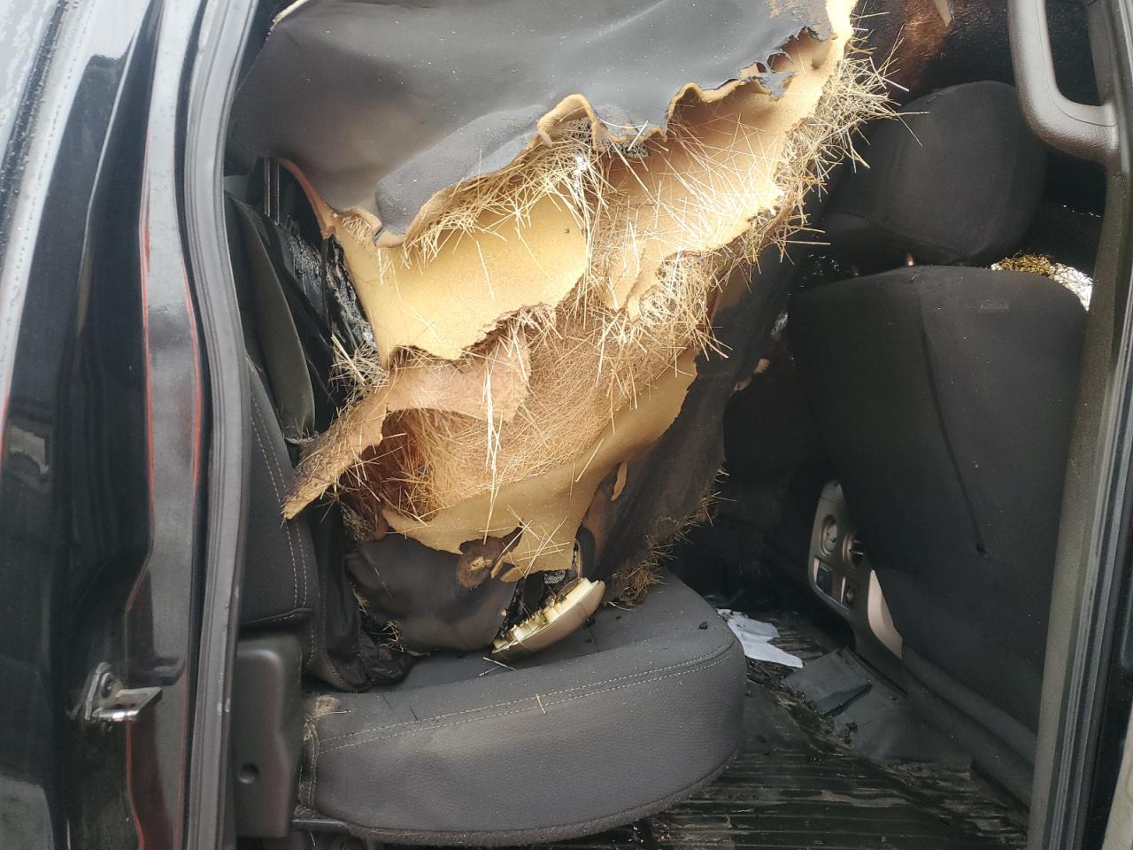 2014 Ford F-150 VIN 1FTFW1CF2EFC25734 Copart auction photo, burn damage thumbnail 11