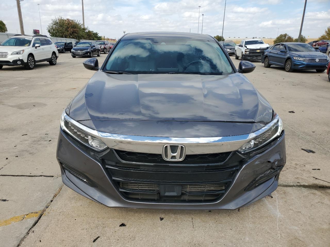 2019 Honda Accord VIN 1HGCV1F54KA110748 Copart auction photo, front end / minor dent/scratches damage thumbnail 5