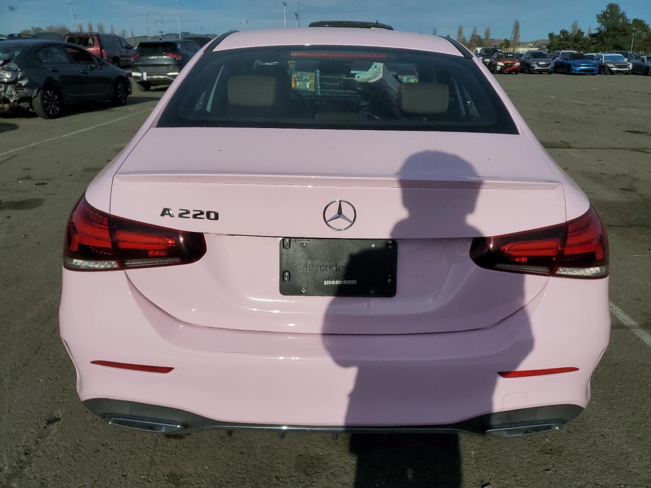 2020 Mercedes-Benz A-klasse VIN W1K3G4EB4LJ220188 Copart auction photo, front end damage thumbnail 6