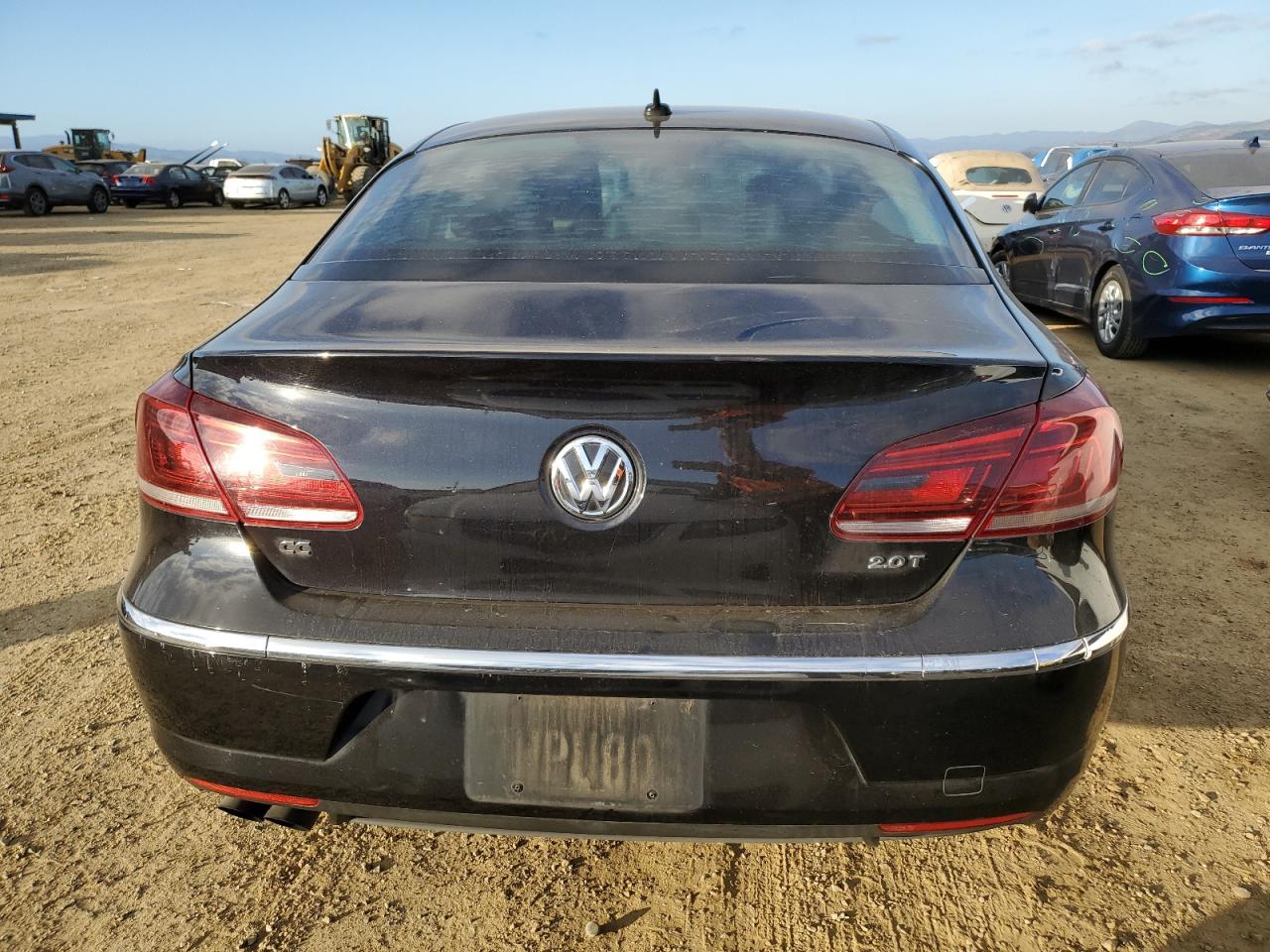 2013 Volkswagen Passat CC VIN WVWBP7AN7DE518459 Copart auction photo, front end damage thumbnail 6