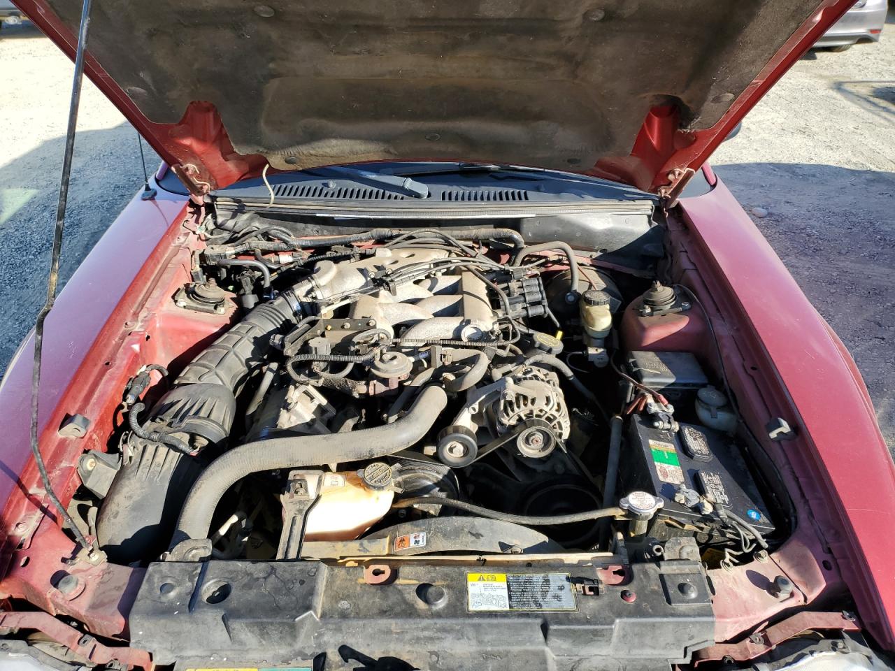 2004 Ford Mustang VIN 1FAFP44694F220550 Copart auction photo, all over damage thumbnail 11