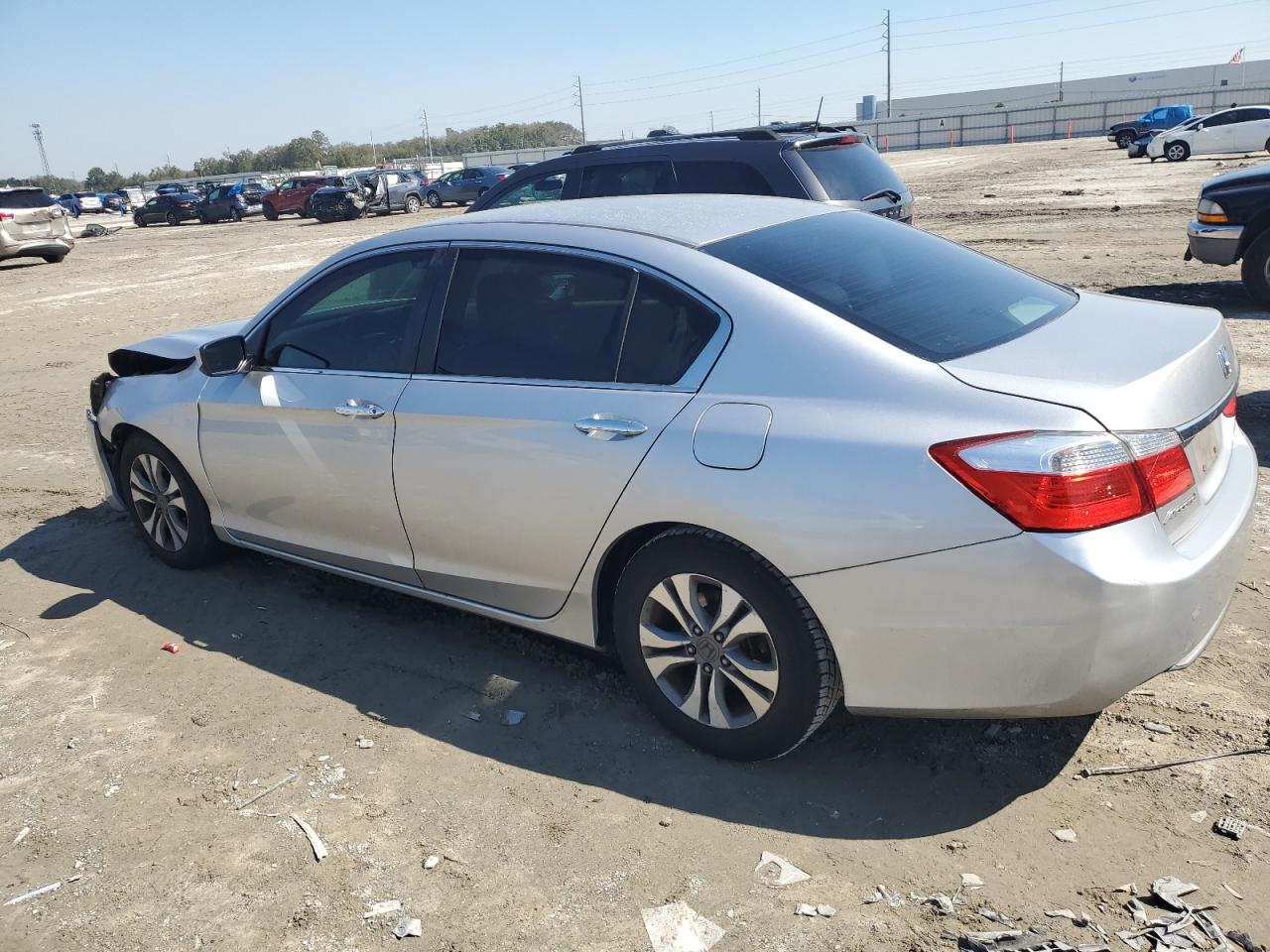 2014 Honda Accord VIN 1HGCR2F35EA061346 Copart auction photo, front end damage thumbnail 2