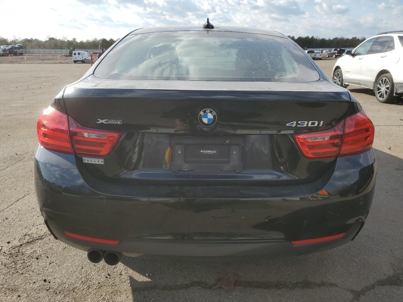 2017 BMW 4er VIN WBA4F9C54HG792388 Copart auction photo, side / front end damage thumbnail 6