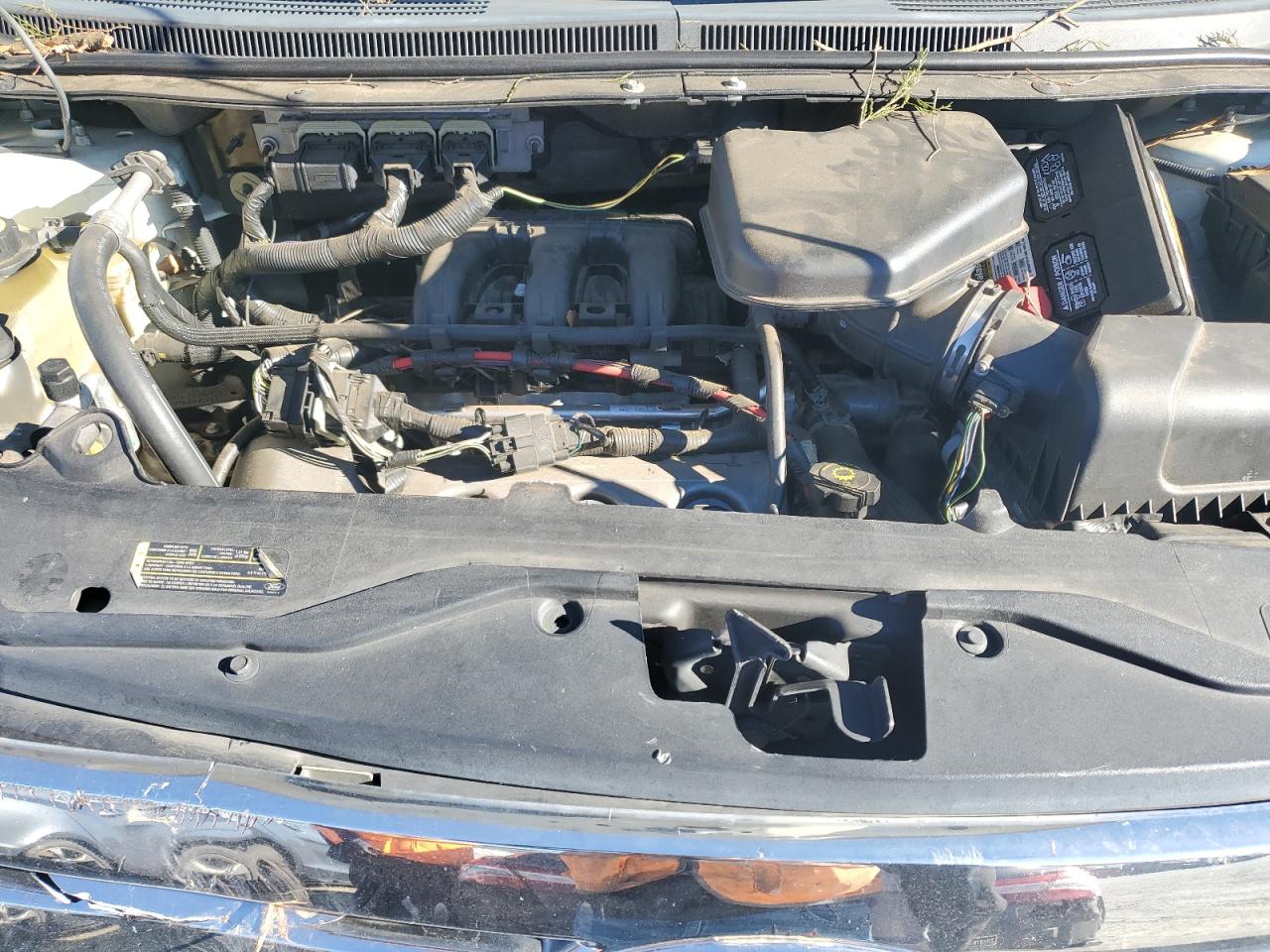 2007 Ford Edge VIN 2FMDK39C97BB09278 Copart auction photo, front end damage thumbnail 11