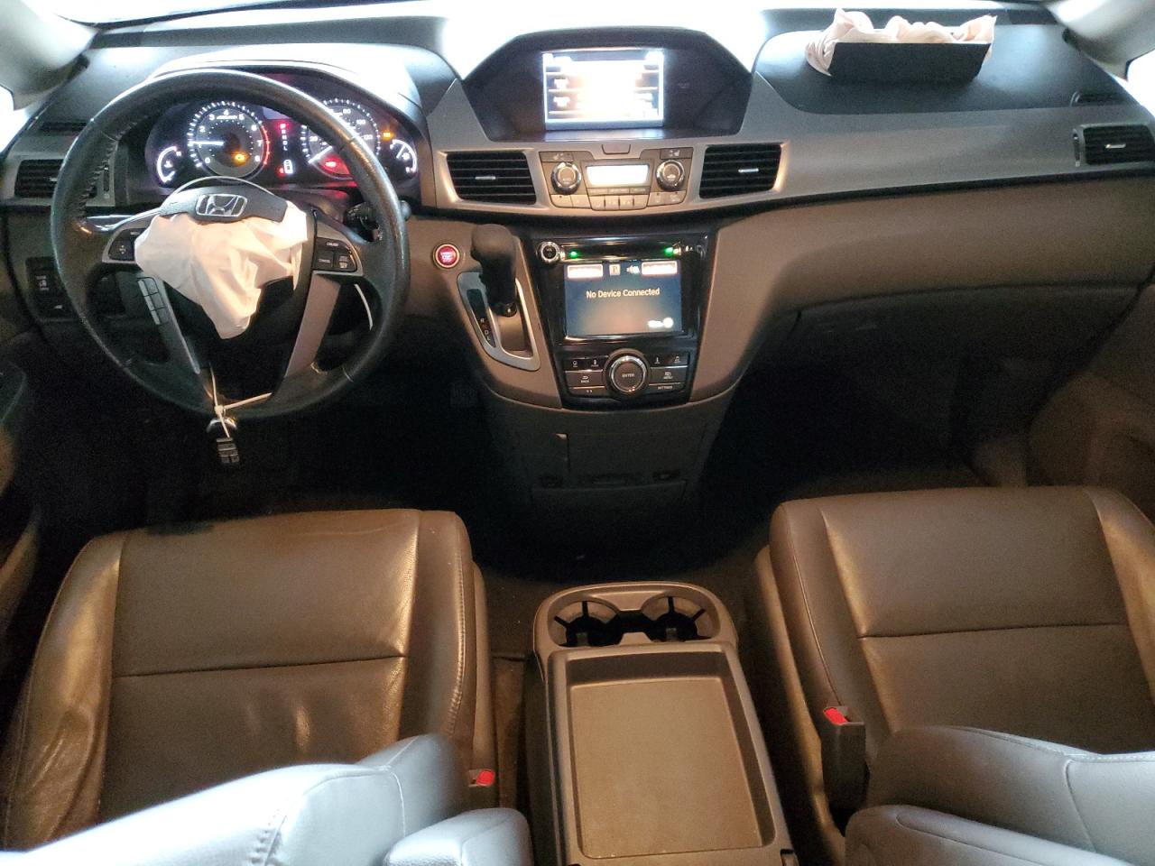 2015 Honda Odyssey VIN 5FNRL5H62FB037338 Copart auction photo, front end damage thumbnail 8