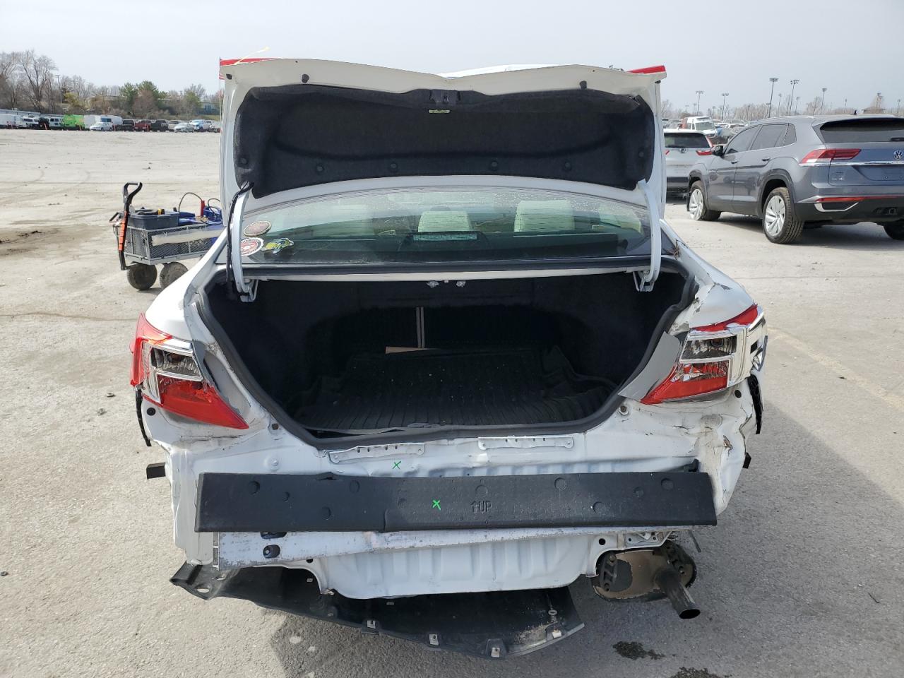 2014 Toyota Camry VIN 4T4BF1FK1ER376486 Copart auction photo, rear end damage thumbnail 6