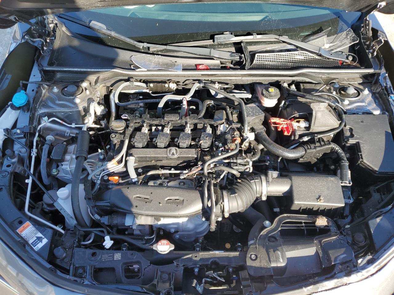 2024 Acura Integra VIN 19UDE4H30RA025420 Copart auction photo, front end / minor dent/scratches damage thumbnail 11