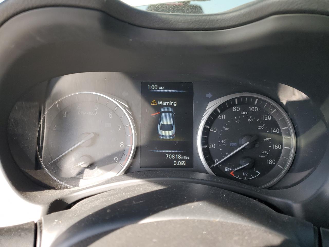 2019 Infiniti Q50 VIN JN1EV7AP4KM543376 Copart auction photo, front end damage thumbnail 9