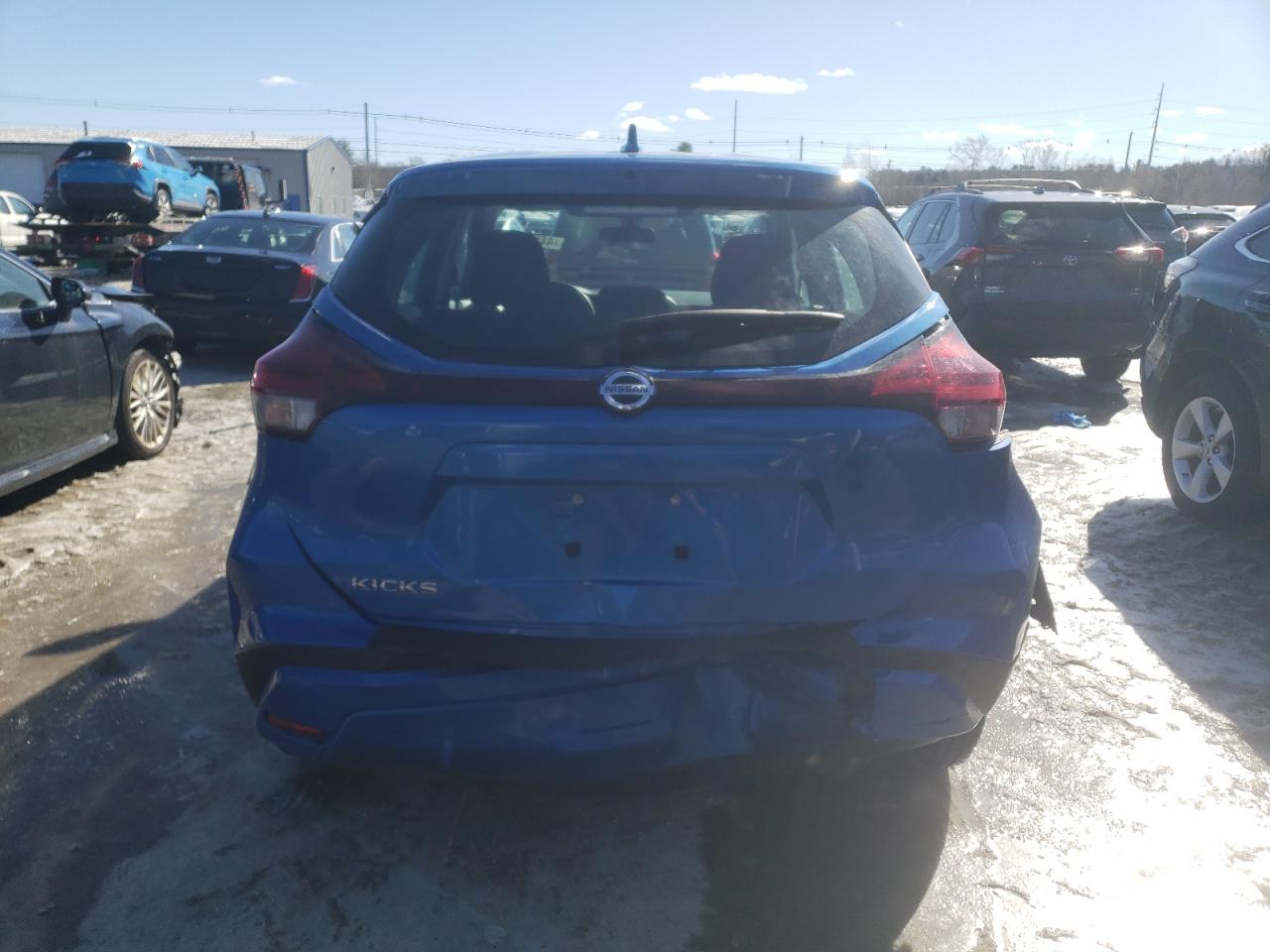 2021 Nissan Kicks VIN 3N1CP5BVXML485774 Copart auction photo, rear end damage thumbnail 6