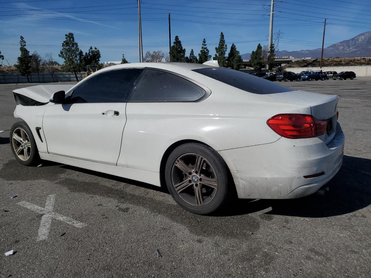 2015 BMW 4er VIN WBA3N7C52FK222998 Copart auction photo, front end damage thumbnail 2