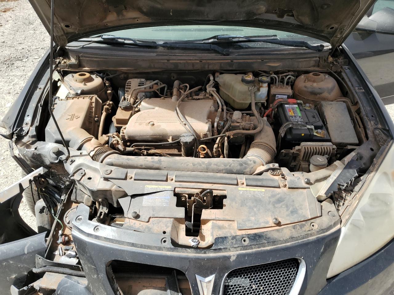 2008 Pontiac G6 VIN 1G2ZG57N984258401 Copart auction photo, front end / side damage thumbnail 11