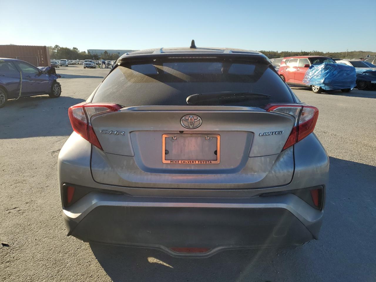 2019 Toyota C-HR VIN NMTKHMBX7KR080821 Copart auction photo, front end damage thumbnail 6