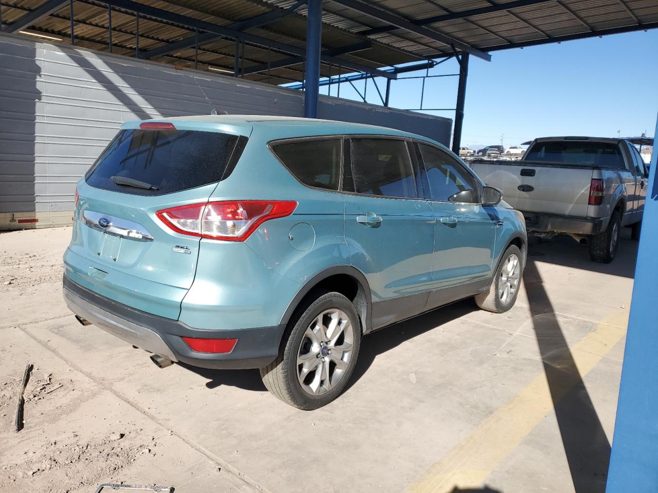 2013 Ford Escape VIN 1FMCU9HX4DUC35972 Copart auction photo, mechanical / front end damage thumbnail 3