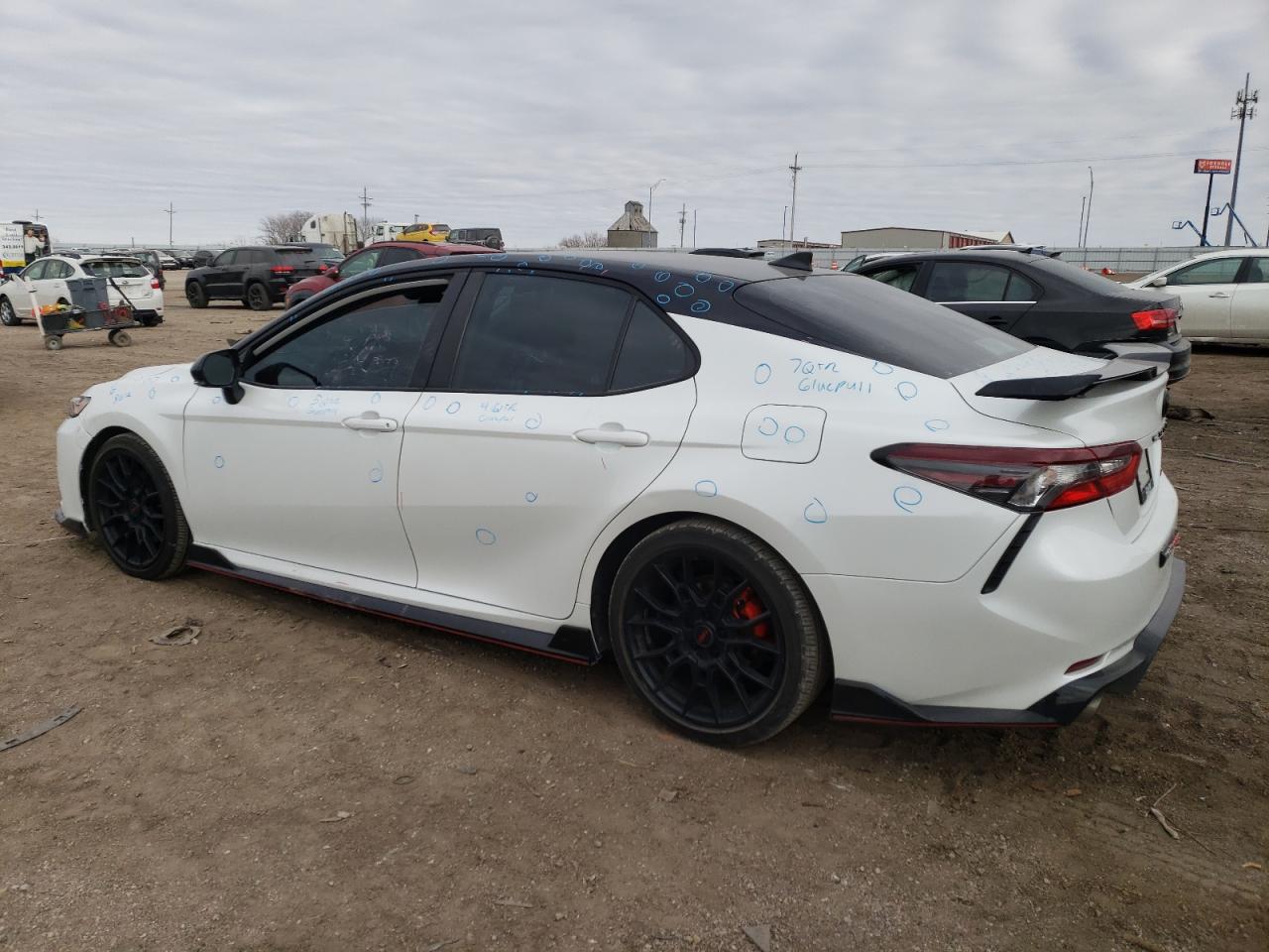 2021 Toyota Camry VIN 4T1KZ1AK3MU053936 Copart auction photo, hail / front end damage thumbnail 2