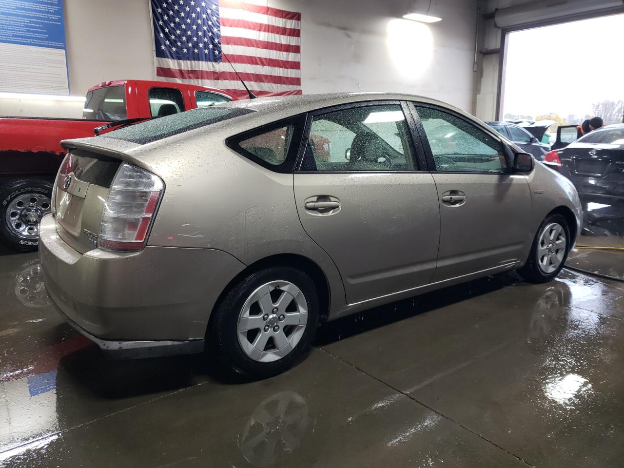 2008 Toyota Prius VIN JTDKB20U983355440 Copart auction photo, front end damage thumbnail 3