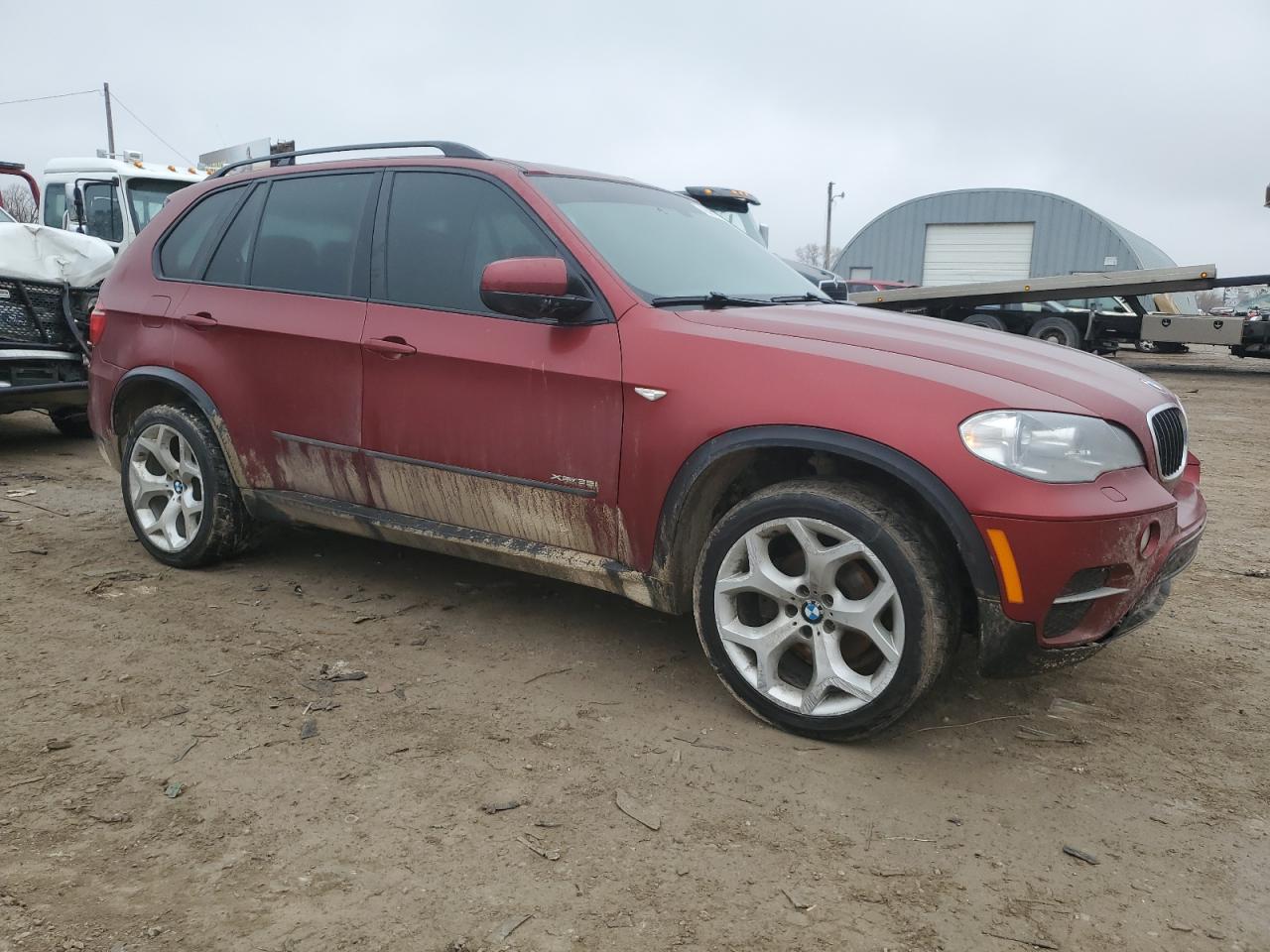 2013 BMW X5 VIN 5UXZV4C51D0G54875 Copart auction photo, mechanical damage thumbnail 4